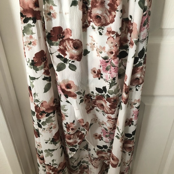 Long floral dress - Picture 4 of 5